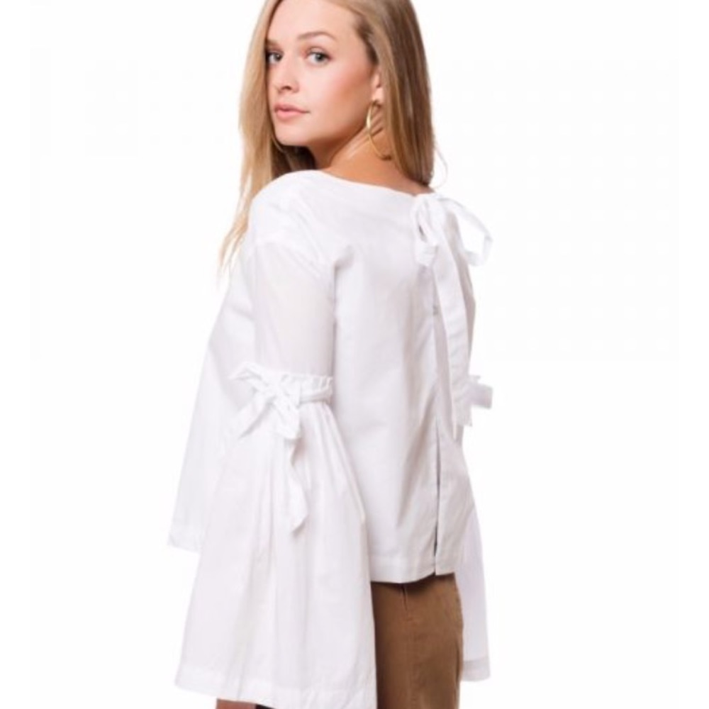 Free People So Obviously Yours bell sleeve top